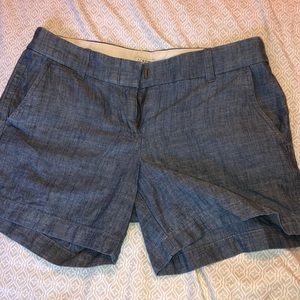 J Crew Chambray shorts